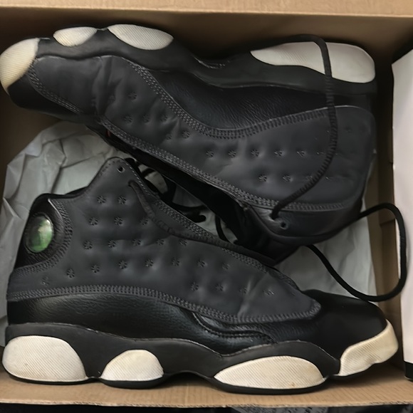 Air Jordan Retro 13 Pink, Grey, and Black - Picture 2 of 3